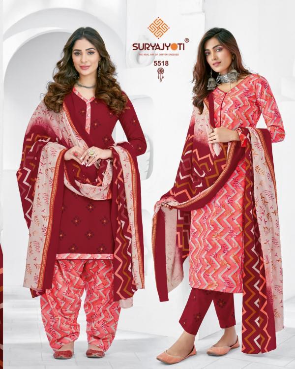 Suryajyoti Trendy Cotton Vol-55 Cotton Designer Excluisve Dress Material